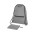 Складной рюкзак со шнурком Coss, heather medium grey Складной рюкзак со шнурком Coss, heather medium grey