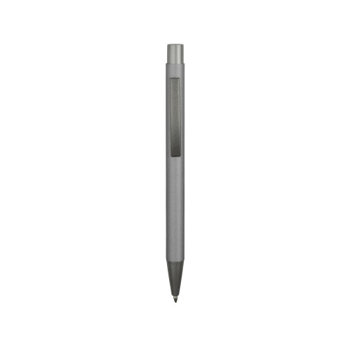 Ручка металлическая soft touch шариковая Tender, серый