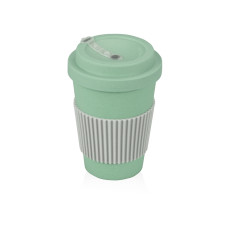Термокружка Muffin из натуральных волокон, оливковый