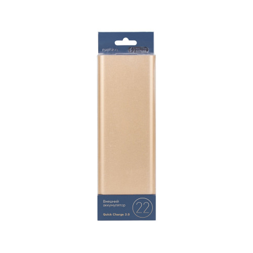 Внешний аккумулятор Rombica NEO AZ220G Quick, 22000 mAh, золотистый
