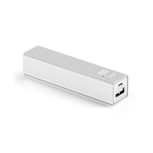 HEVESY. Портативная батарея 2'200 mAh, Сатин серебро