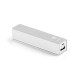 HEVESY. Портативная батарея 2'200 mAh, Сатин серебро