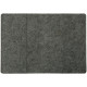 Двустороннее портфолио из рпет-фетра и искусственной кожи Felt, серый
