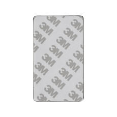 Бумажник RFID с двумя отделениями, черный