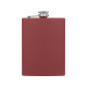 Фляжка 240 мл Remarque soft touch, 304 сталь, бургунди