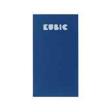 Внешний аккумулятор Kubic PB10X Blue, 10 000 мАч, Soft-touch, синий