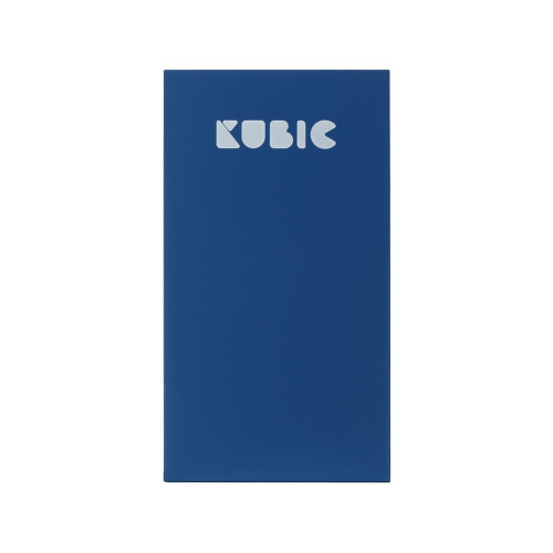 Внешний аккумулятор Kubic PB10X Blue, 10 000 мАч, Soft-touch, синий