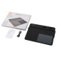 Многофункциональный коврик для мыши Multi Pad с беспроводной зарядкой и LCD экраном, 10 Вт, черный