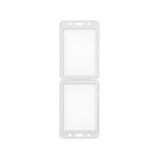 Держатель для бейджа Haven Transparent, белый