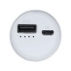 Портативное зарядное устройство Bliz, 6000 mAh с кабелем 2-в-1, черный