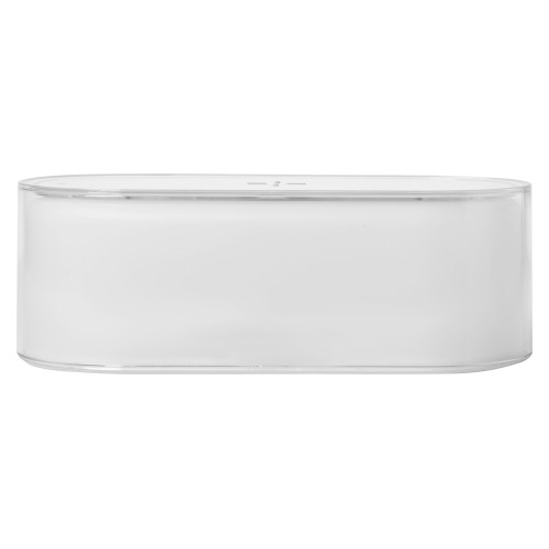 Ночник с беспроводной зарядкой и RGB подсветкой Miracle, 15 Вт, белый