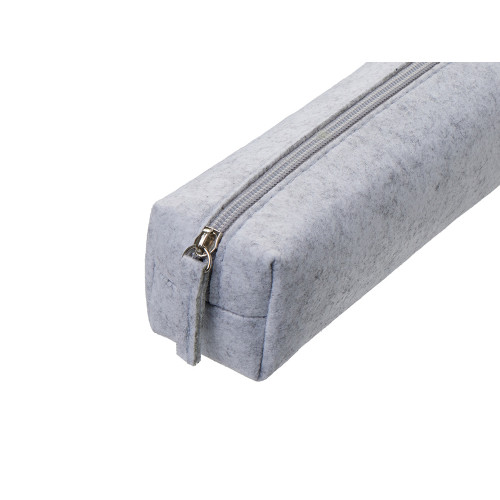Пенал Felt из RPET-фетра, светло-серый