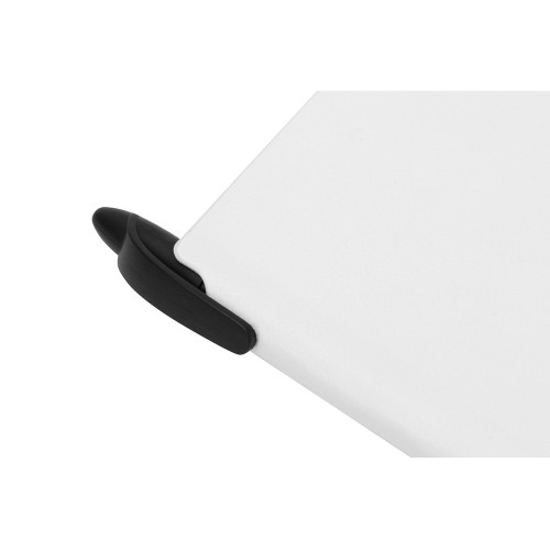 Блокнот Notepeno 130x205 мм с тонированными линованными страницами, белый