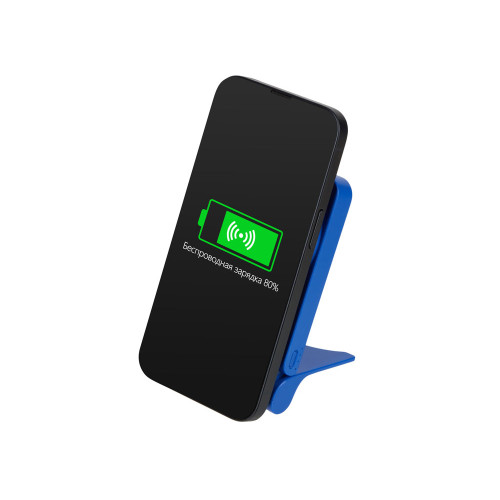 Внешний магнитный аккумулятор MagnIQ, синий, 5000 mAh