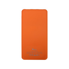 Портативное зарядное устройство Reserve с USB Type-C, 5000 mAh, оранжевый