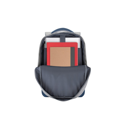 RIVACASE 7562 grey/dark blue рюкзак для ноутбука 15.6'', серый/темно-синий