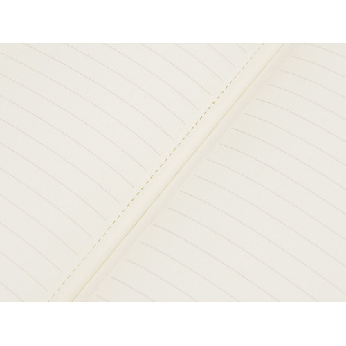 Блокнот Notepeno 130x205 мм с тонированными линованными страницами, красный