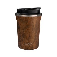 Термокружка CAFÉ COMPACT, 380 мл, wood