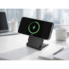 Внешний магнитный аккумулятор MagnIQ, черный, 5000 mAh