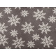 Плед Snowflake новогодний