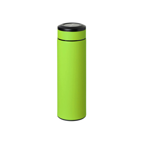 Вакуумный термос Vacuum Flask C1, soft touch, 420мл, зеленое яблоко