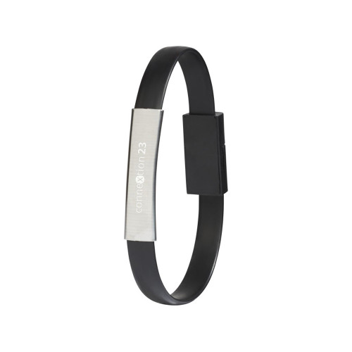 Bracelet Зарядный кабель 2-в-1, черный