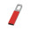 Флеш-карта USB 2.0 16 Gb с карабином Hook, красный/серебристый Флеш-карта USB 2.0 16 Gb с карабином Hook, красный/серебристый