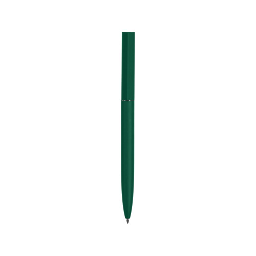 Шариковая металлическая ручка Minimalist софт-тач, зеленый