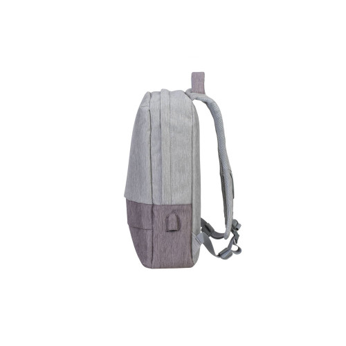 RIVACASE 7562 grey/mocha рюкзак для ноутбука 15.6, серый/кофейный
