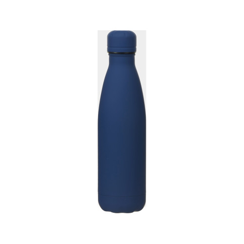 Вакуумная термобутылка Vacuum bottle C1, soft touch, 500 мл, темно-синий
