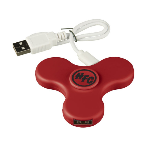 Spin-it USB-спиннер, красный