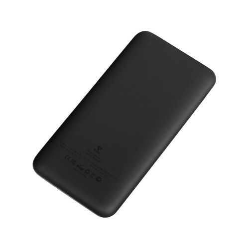 Внешний беспроводной аккумулятор с подсветкой лого Reserve X v.2, 8000 mAh, ярко-черный