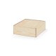 Деревянная коробка BOXIE WOOD L, натуральный темный