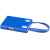 USB Hub и кабели 3-в-1, синий USB Hub и кабели 3-в-1, синий