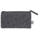 Пенал из RPET-фетра Felt, серый