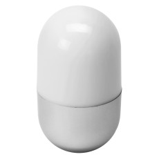 Настольная лампа Weeble, белый / стальной