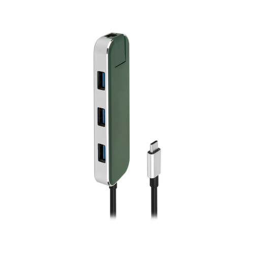 Хаб USB Rombica Type-C Chronos Green