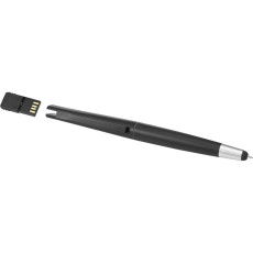 Ручка-стилус шариковая Naju с флеш-картой USB 2.0 на 4 Гб.
