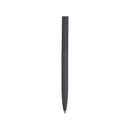 Шариковая металлическая ручка Minimalist софт-тач, антрацит