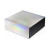 Подарочная коробка с голографическим шубером без печати Aurora, L, 260х260х100 мм.