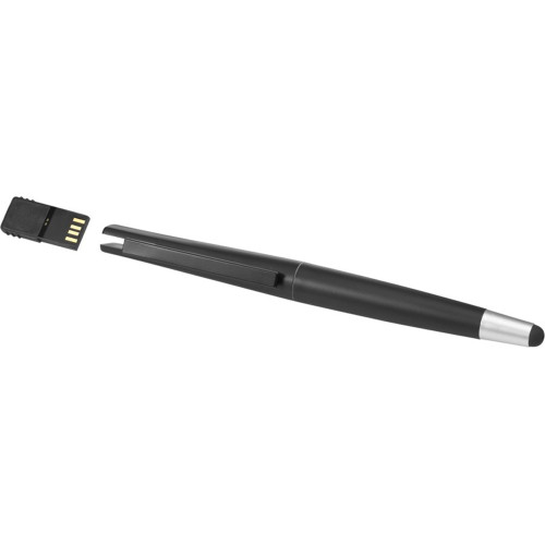 Ручка-стилус шариковая Naju с флеш-картой USB 2.0 на 4 Гб.