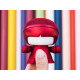 Портативная колонка Bluetooth XOOPAR mini Xboy Metallic, красный