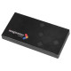 Портативное зарядное устройство Render с полноцветной, 5000 mAh, черный