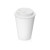 Пластиковый стакан Take away с двойными стенками и крышкой с силиконовым клапаном, 350 мл, белый