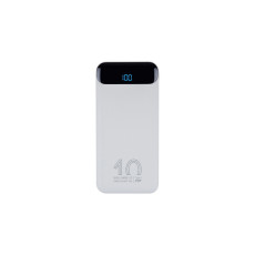 RIVACASE VA2540 (10 000mAh), QC/PD 20W внешний аккумулятор с дисплеем, белый 12/48