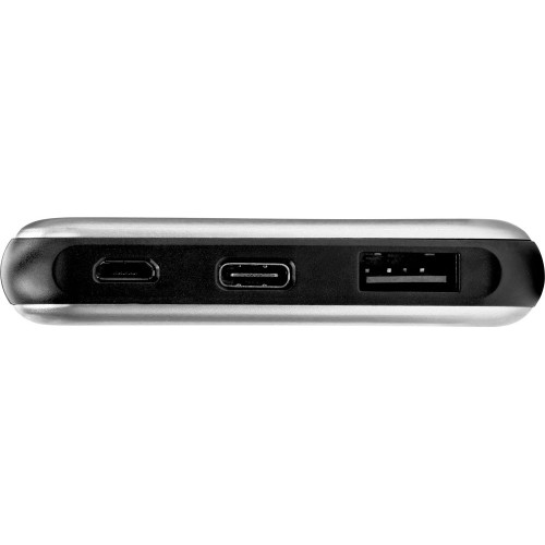 Внешний аккумулятор Forge, Evolt, металл, 10000mah, белый