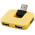USB Hub Gaia на 4 порта, желтый