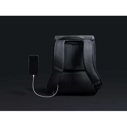 Водостойкий антикражный рюкзак Clickpack для ноутбука 15.6, черный