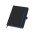 Блокнот ColorNote Black, твердая обложка A5, 80 листов, черный с синим Блокнот ColorNote Black, твердая обложка A5, 80 листов, черный с синим