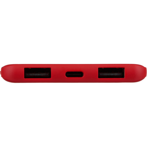 Внешний аккумулятор Powerbank C1, 5000 mAh, красный